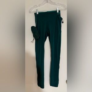 Outdoor Voices Forest Green Hiking Leggings